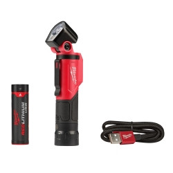MILWAUKEE MLW2113-21 USB Rechargeable Pivoting Flashlight.