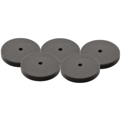 MILWAUKEE MLW49-36-5789 5 Piece 3" Black Foam Finishing Pad Electric Tools.