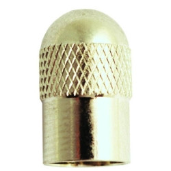 Milton Industries MIL434 Milton Nickel Plated Valve Caps - Box of 50.