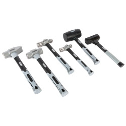 Titan TIT63136 6-Pc General Use Hammer Set.