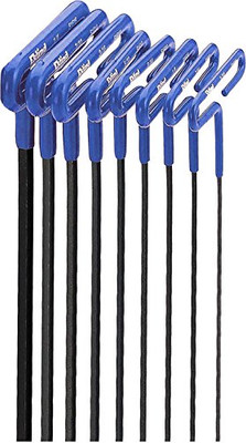 EKLIND TOOL EKL55168 Eklind 55168 Metric 8pc T-Handle Hex Key Set 2mm to 10mm - 6-Inch.