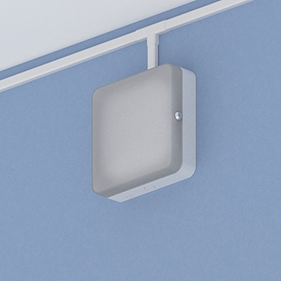 Oberon, Inc. 1015-C Oberon T Bar Translucent Door Abs WAP Lock Box & #44 11 in..