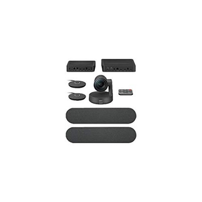 Logitech Inc. 960-001225 Rally PLUS Solution (2 spkr/2 mics) mountings sold separate PN 939-001644 960001225.