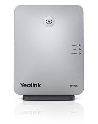 Yealink RT30 DECT Wireless Repeater- | for W52P, W56P, W56H, W60P DECT Phones, W60B DECT Base | with Microfiber Cloth #YEA--B.