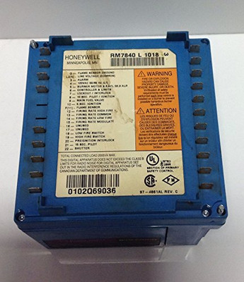 Honeywell RM7840L1018 /U Programming Control with Lhl-Lf and Hf Proven Purge