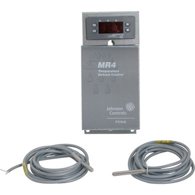 Johnson Controls MR4PMUHV-12C Control Electronic Temp/Defrost W/Relay 14 to 111 F 0 to 95 RH 120/240Vac Freeze