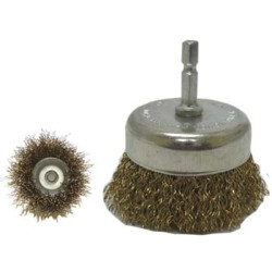 The Main Resource TMRMI983 3" CUP BRUSH (RED CUP BRUSH).