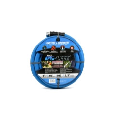 BluBird BLBBSALONE25 AG-Lite 1" x 25' Rubber Water Hose.