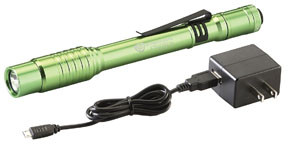 "STREAMLIGHT, INC." STL-66145 Stylus Pro USB w/ 120V AC - Lime STL.