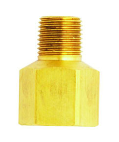 Milton Industries MIL-653-2 Milton 3/8" FNPT x 1/4" MNPT Hose Fitting Adapter - Box of 10.