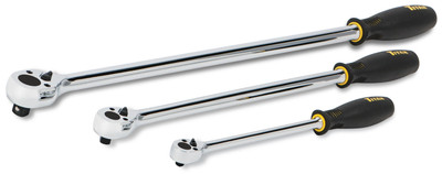 Titan TTN-11307 3 Pc Extra-Long Ratchet Set TIT.