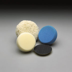 Norton NTN-5460 3" Speed-Grip White Foam Pad.