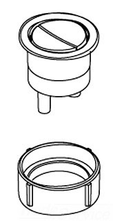 Kohler K1072961CP Button Assy
