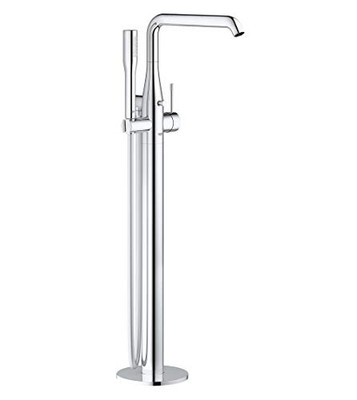 Grohe 2349100A  Essence Floor Standing Tub Filler, Starlight Chrome