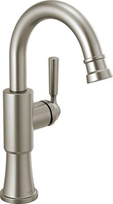 Delta P1823LF-SS Delta Faucet Westchester Single-Handle Bar Faucet Stainless P1823LFSS