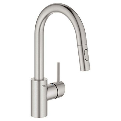 Grohe 31479DC1  Concetto Single-Handle Kitchen Faucet, SuperSteel InfinityFinish