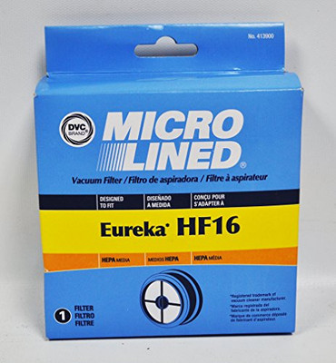 Home Care ER-18365 Filter, DVC Eureka HF16 HEPA 1Pk