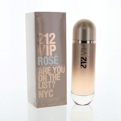 212 VIP Rose W212VIPROSE4.2EDPSPR by CAROLINA HERRERA 4.2 OZ EAU DE PARFUM SPRAY WOMEN BOX