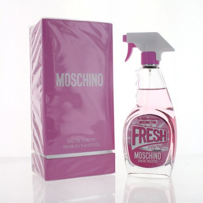PINK SIXTEEN PARIS WMOSCHINOFRESHPINK33 by MOSCHINO 3.4 OZ EAU DE TOILETTE SPRAY WOMEN BOX