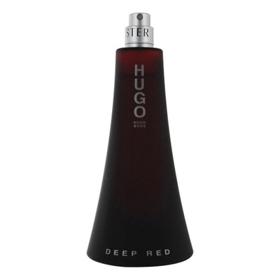 HUGO DEEP RED TWHUGODEEPRED3.0EDP HUGO BOSS by HUGO BOSS 3.0 OZ EAU DE PARFUM SPRAY WOMEN TESTER 2001