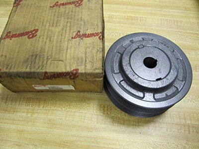 Browning 2VP60X7/8 Variable Pitch Sheave, 2 Groove, Finished Bore, Cast Iron Sheave, for 4L or A, 5L or B, 5V Section Belt
