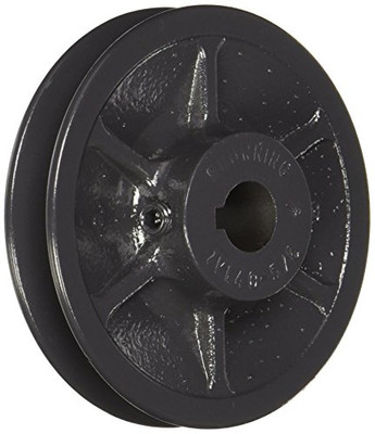 Browning 1VL40X5/8 Variable Pitch Sheave, 1 Groove, Finished Bore, Cast Iron Sheave, for 3L, 4L or A, 5L or B Section Belt