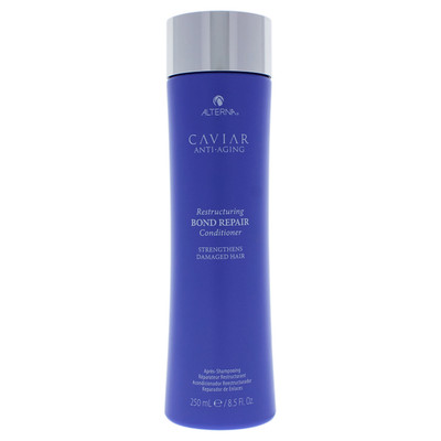 Alterna I0087684 Caviar Anti-Aging Restructuring Bond Repair Conditioner A reparative conditioner with caviar bond enforcing technology. Its rich formula is infused with potent restorative ingredients to visibly nurture, strengthen, and fortify hair.