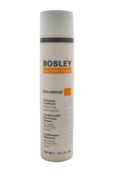 Bos-Defense Volumizing Conditioner for Normal To Fine Color-Treated Hair U-HC-6196 Bosley 10.1 oz Conditioner Unisex