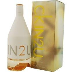CALVIN KLEIN W-3960 CKIN2U 5 oz EDT Spray Women This scent has notes of pink grapefurit fizz, sic