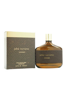 JOHN VARVATOS VINTAGE M-2310 JOHN VARVATOS by JOHN VARVATOS 4.2 OZ EAU DE TOILETTE SPRAY MEN BOX