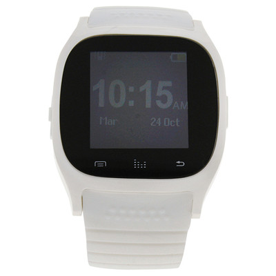 Eclock M-WAT-1356 EK-B1 Montre Connectee White Silicone Strap Smart Watch