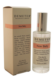 New Baby Demeter 4 oz Cologne Spray Unisex New Baby is a light, bright, transparent and shee
