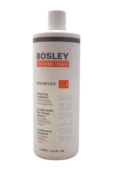 Bos Revive Volumizing Conditioner for Visibly Thinning Color-Treated Hair U-HC-10118 Bosley Bos Revive Volumizing Conditioner for Color Treated Hair, 33.8 Ounce
