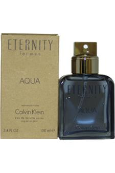 CALVIN KLEIN WOMAN AQUA M-T-1657 CALVIN KLEIN by CALVIN KLEIN 3.4 OZ EAU DE TOILETTE SPRAY MEN TESTER 2010