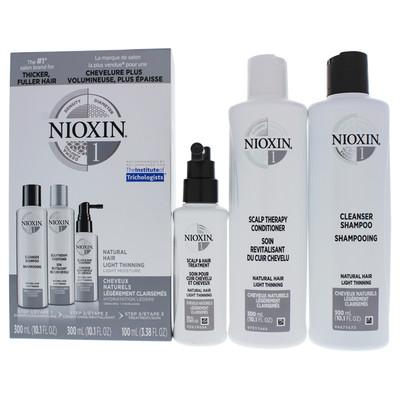 Nioxin I0084096 System 1 Natural Hair Light Thinning Kit