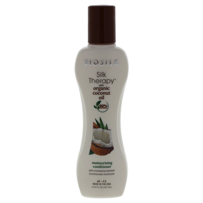 Silk Therapy with Coconut Oil Moisturizing Conditioner.