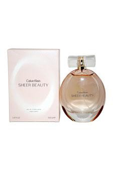 Sheer Beauty Calvin Klein 3.4 oz EDT Spray Women Launched by the design house of Calvin Klein in t