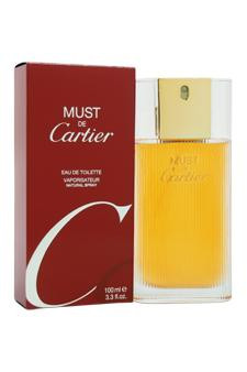 Must De Cartier Cartier 3.4 oz EDT Spray Women Introduced by Cartier in 1981, Must De Cartier is