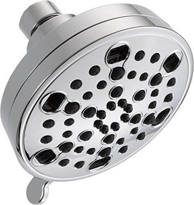 Delta 52638-15-PK Faucet Universal Showering Components 5 Setting Contemporary H2OKinetic Showerhead, Chrome