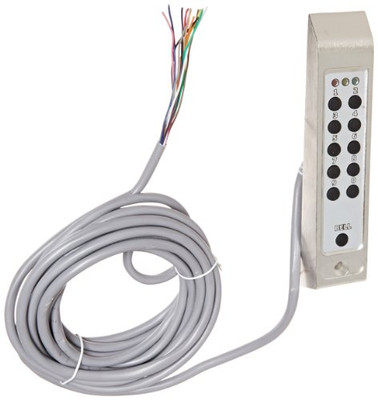 Securitron DK26PSS Digital Keypad Pad - Narrow Stile, Stainless Steel - Keypad Only