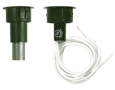 Securitron DPSMBK Door Position Switch for Metal Doors, Black Anodized Finish