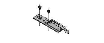 LCN 4040XPT3054 4040XPT-3054 689 ALUM HOL OPEN Clip