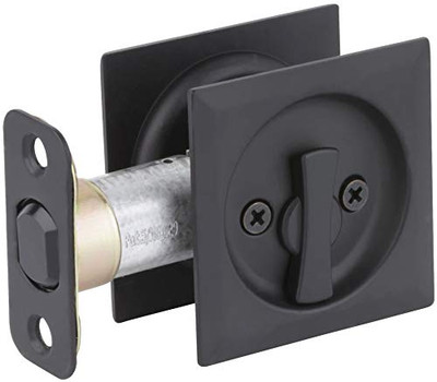 KWIKSET 335SQT514 335SQT-514 Square Privacy Bed/Bath Pocket Door Lock