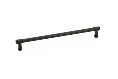 Emtek 86691US19 Jasper Pull, 10" Center-to-Center, Flat Black