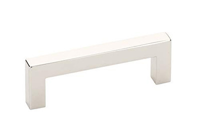 Emtek 86708US14  Warwick Cabinet Pull Polished Nickel (8" Screw Hole Centers)