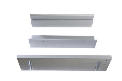 SCHLAGE TJ490 Electronics 628 Top Jamb Bracket Kit for M490 Series Electromagnetic Lock, Satin Aluminum