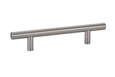 Emtek 86365US15 Cabinet Bar Pull 86365 Satin Nickel (12" C-C/14.5" Overall)