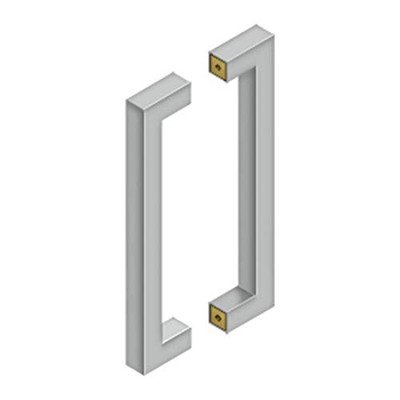 DEL SSPBB1210U32D 12IN CONTEMP PULL BACK2 BACK BRSH STAINLESS SSPBB1210U32D