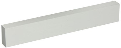 Securitron SFP58CL8 FP-5/8CL-8 Stop Filler Plate, 8" Length, 0.625" Thick, Clear Anadized