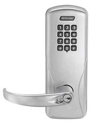 Schlage100993R70KPSPA626BD CO100 993R70KP SPA 626BD Electronics Security Lock Sparta for Rim Device Less SFIC Cylinder